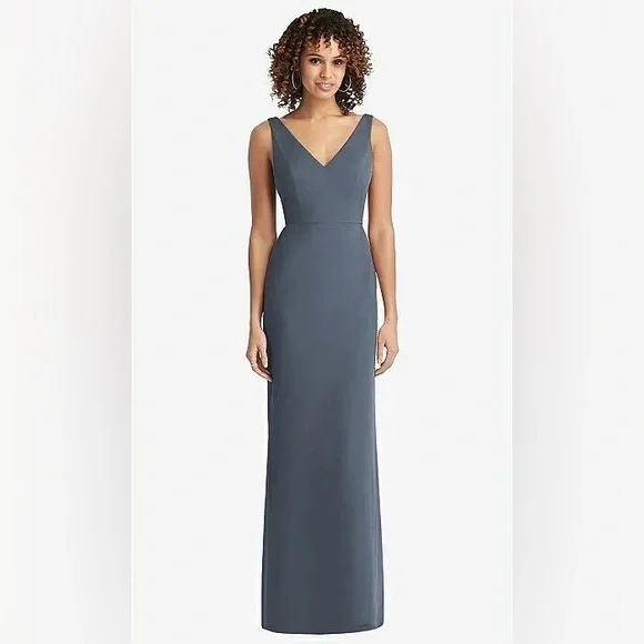 sachin and babi light blue dress Windsor Perfectly Pretty Tie Back Chiffon Babydoll Dress main image 1